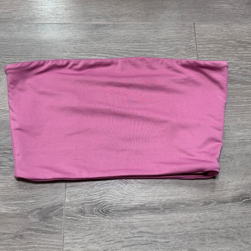 superdown Revolve Pink Strapless Stretch Tube Top Size XSmall XS